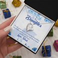 thumbnail image 3 of To My Daughter My Only Prayer to God From Dad Forever Necklace w Message Card, 3 of 7
