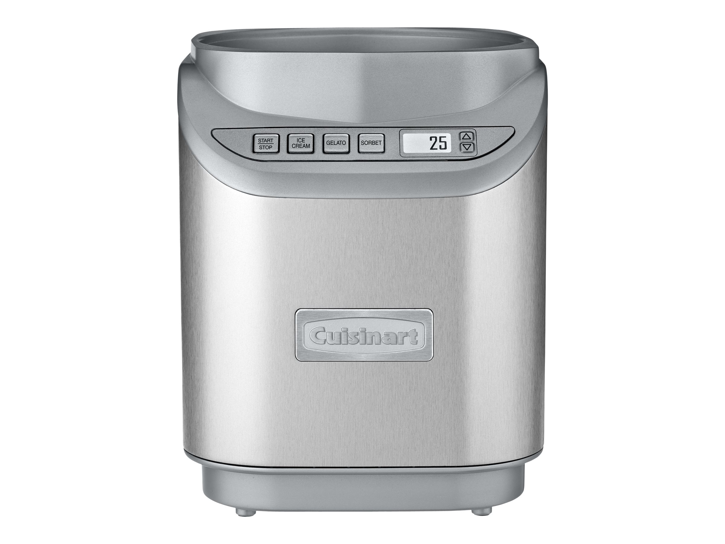 Cuisinart Cool Creations Sorbetière 2 qt, Chrome Brossé