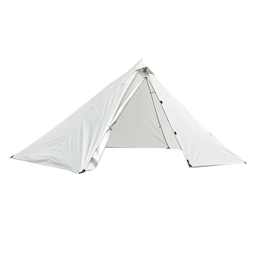 Ultralight Portable Tent Waterproof Camping Outdoor Hiking 1 Person - Gray White