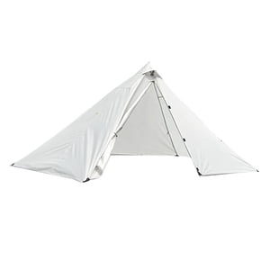 Ultralight Portable Tent Waterproof Camping Outdoor Hiking 1 Person - Gray White