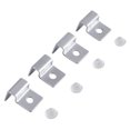 thumbnail image 2 of 4pcs Stainless Steel Aquarium Fish Tank Glass Cover Clip Support Holder 10mm, 2 of 9