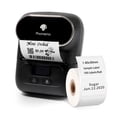 thumbnail image 1 of Phomemo-M110 Label Printer- Portable Mini Bluetooth Thermal Label Maker Apply to Labeling, Office, Retail, Compatible with Android & iOS System, 1 of 8