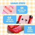 thumbnail image 4 of Watch Remote Control Car Toy, 2025 New Mini Watch Remote Control Car, 2.4 Ghz Mini Racing Cars Wrist Toy, 30 Meters Long Distance Mini Remote Control Car Watch Toys, 4 of 7