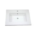 thumbnail image 2 of American Imaginations 25-in. W 1 Hole Ceramic Top Set In White Color - Overflow Drain Incl. AI-29907, 2 of 9