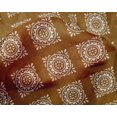 thumbnail image 5 of oneOone Silk Tabby Orange Fabric Block Sewing Craft Projects Fabric Prints By Yard 42 Inch Wide, 5 of 5