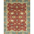 thumbnail image 1 of Ahgly Company Indoor Rectangle Abstract Red Oriental Area Rugs, 4' x 6', 1 of 6