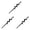 Black 3 Packs, variant on Drill Bit for Garden Spiral Bulb Planter Bit with Solid Steel Shaft for Hex Driver Tools 4x22cm— Accessory for Soil Drilling, 22.8 cm×4.2 cm, Black 3 Packs