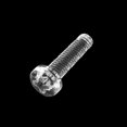 thumbnail image 5 of Unique Bargains M3x12mm Plastic Phillips Bolts PC Pan Head Machine Screws Transparent 50 Pack, 5 of 5