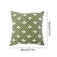 thumbnail image 3 of Styesk Leaf Grass Flowers Pillow Breathable Soft And Washable Sofa Room Display Pillow, 3 of 6