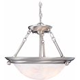 thumbnail image 2 of Volume Lighting V6973-33 Lunar 3-Light Pendant or Semi-Flush Ceiling, Brushed Nickel, 2 of 4