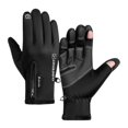 thumbnail image 2 of Gants à Écran Tactile, Gants Chauds d'Hiver, Gants de Conduite pour Temps Froid, Gants de Sport Coupe-Vent Antidérapants pour Cyclisme Course Ski Randonnée, 2 of 9