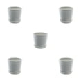 thumbnail image 2 of kurtrusly Modern Decorative Flower Pots Easy To Maintain Various Colors And Sizes light gray S pot+S tray 5Set, 2 of 6