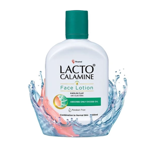Lacto Calamine Oil Balance Lotion | For Combination to Normal Skin | Paraben Free 60 ml Lotion