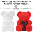 thumbnail image 5 of CUITING 10pcs Styrofoam Bear Shape Foam Heart DIY Craft Mold for Wedding Party Decor, 5 of 5