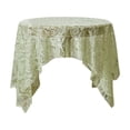 thumbnail image 2 of Tyidzon French Dining Table Coffee Table Cover Towel Lace Hollow Table Cloth Rectangular Decorative Round Table, 2 of 6