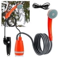 thumbnail image 4 of Outdoor Portable Camping Shower Kit with 2.5-3.5L/min Water Discharge 2m, 4 of 7