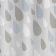 thumbnail image 3 of Rideau de douche en PEVA imperméable Raindrops Mainstays, 178 x 183 cm, bleu, 3 of 6
