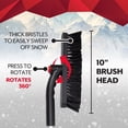 thumbnail image 4 of Mallory 52" Extending Snowbroom with Pivoting Brush Head and Ice Scraper, 4 of 7