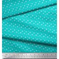 thumbnail image 3 of Soimoi Moss Georgette Fabric Diamond & Swallow Bird Small Printed Fabric 1 Yard 42 Inch Wide, 3 of 3