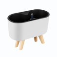 thumbnail image 1 of Desktop Self Watering Planter Pots With Water Level Indicator For Plants Flowers Herbs, 1 of 2