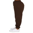 thumbnail image 4 of Women Sweatshirt Set Long Sleeve Crew Neck Hoodie Sweatpants Set Solid Activewear Set, 4 of 5