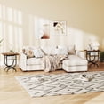thumbnail image 2 of Costway 2 PCS Side Table with Fabric Drawer Carved Metal Frame End Table Nightstand, 2 of 10