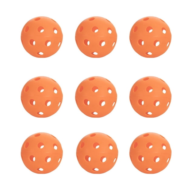 Onix Fuse Indoor Orange Pickleball Ball 9-Pack