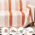 thumbnail image 2 of Light Blankets for Summer,Comfortable Light Striped Sofa Towel Cover Cloth Universal Non-Slip Sleeping Blanket Scratch Sofa Cover 6X4.26Ft,Cover for Sofa, 2 of 6