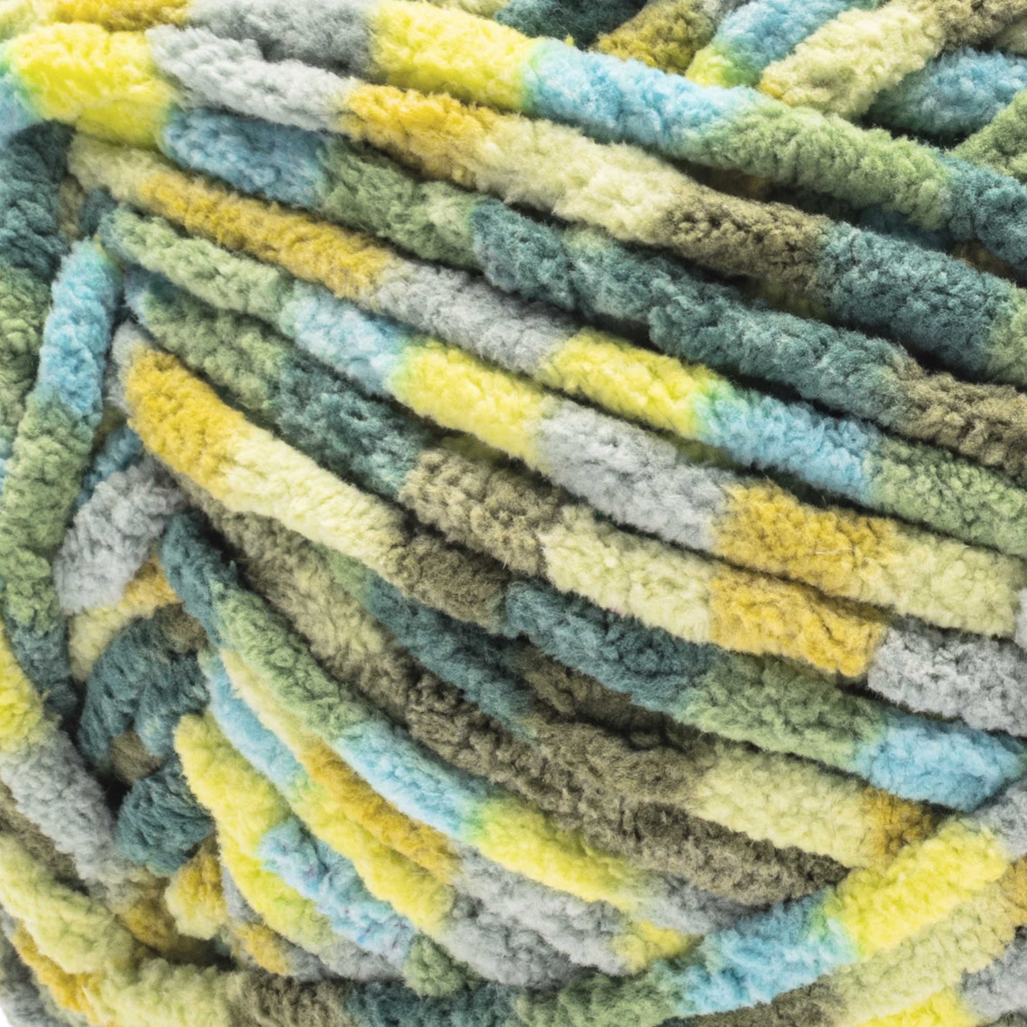 Laine de polyester super épaisse Bernat® Blanket Pixel™ n° 6, Limeade, 300 g, 175 m