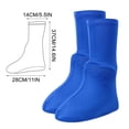 thumbnail image 3 of Wzzjkit Couvre-Chaussures Réutilisables Imperméables pour Adultes - Bottes de Neige Hautes Anti-Friction Surchaussures pour Hommes Femmes Cyclisme Extérieur Camping Pêche, 3 of 6