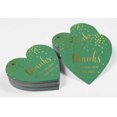 thumbnail image 4 of Inkdotpot Real Gold Foil Thanks From The New Wedding Tags Favor Hang Paper Tags 100 Pieces, 4 of 6