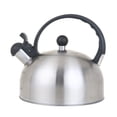 thumbnail image 1 of Mainstays Whistling Tea Kettle, 2.5 L, Hand Wash Recommended, 1 of 6