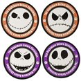 thumbnail image 2 of Nightmare Before Christmas Jack Skellington Ensemble de 4 sous-Verres, 2 of 3
