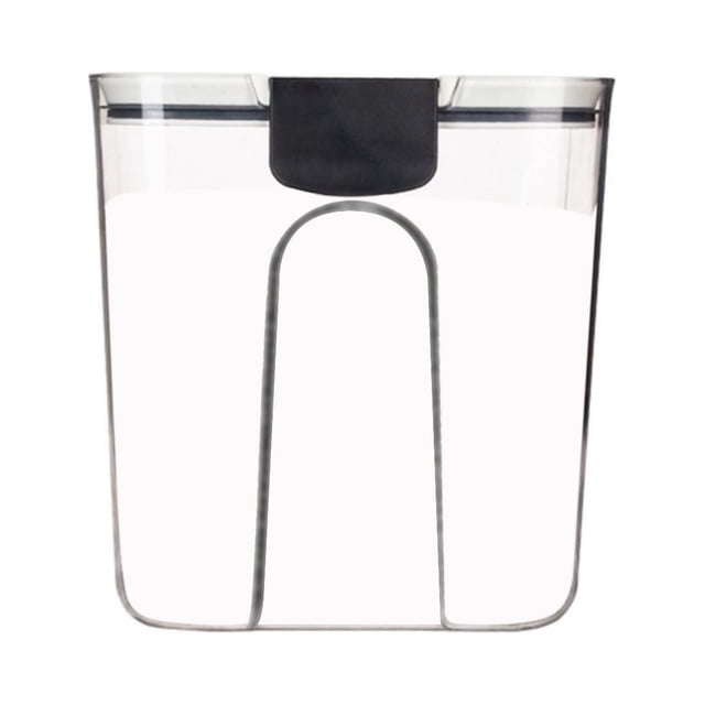 BINGLI Clearance! Airtight Food Storage Container Clear Plastic Canisters For Cereal, Flour with Easy Lock Lids, for Kitchen Pantry Organization and Storage