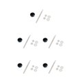 thumbnail image 2 of Ruiboury Lightweight Hood Lock For Car Modification Security Sleek Affordable black DP17-25 5Set, 2 of 6