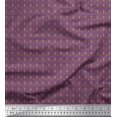 thumbnail image 1 of Soimoi Silk Fabric Triangle Shirting Fabric Prints by Yard 42 Inch Wide, 1 of 3