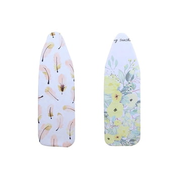 2X Premium Iron Padded Ironing Board Cover Thick Padding, Heat Reflective Fits Standard and Large Boards 20'' '' -Saving Your Ironing Time