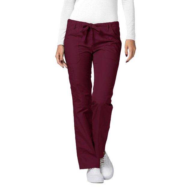 Adar Uniformes Médicaux Universels pour Femmes - Pantalon d'Uniforme à Jambe Droite avec Cordon