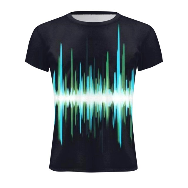 LUOGENLI T-shirts pour Hommes Impression Numérique 3D Col Rond Manches Courtes Pull T-shirts Haut Manches Courtes T-shirts Hommes Blanc St. Patrick's Day Violet TTTG