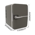 thumbnail image 3 of Rbaofujie Mini Fridge for Bedroom 6l Car Refrigerator Mini Refrigerator Small Refrigerator Mini Car Refrigerator Car Home Beauty Refrigerator Car Fridge, 3 of 6