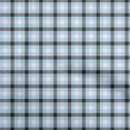 thumbnail image 1 of oneOone Polyester Spandex Light Blue Fabric Check Fabric For Sewing Printed Craft Fabric By The Yard 56 Inch Wide, 1 of 4