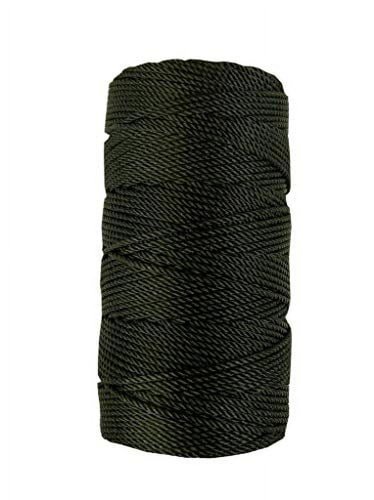 Catahoula Tarred, Braided, Nylon Twine, 12 (1 lb)
