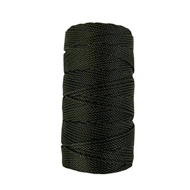 Catahoula Tarred, Braided, Nylon Twine, 12 (1 lb)