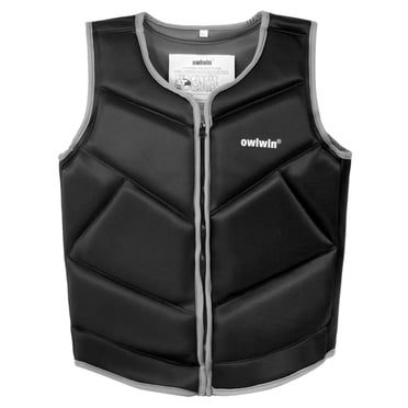 Unversal Paddle Kayak Life Vest Adults Kids Life Jacket Neoprene Safety Float Suit for Kayaking Fishing Surfing Canoeing Sailing Water Ski Wakeboard Swimming 55 - 198 lbs