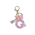 thumbnail image 4 of lionlar Resin Keychain Ornaments Girls English Alphabet Keyring Keychain Q Q, 4 of 9