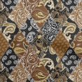 thumbnail image 1 of oneOone Polyester Spandex Brown Fabric Asian Paisley Fabric For Sewing Printed Craft Fabric By The Yard 56 Inch Wide, 1 of 4