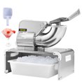 thumbnail image 1 of VEVOR Ice Crushers Machine, 661lbs Per Hour Electric Snow Cone Maker with 4 Blades, Stainless Steel Shaved Ice Machine with Cover, 300W Ice Shaver Machine for Margaritas, Home and Commercial Use, 1 of 9