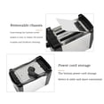 thumbnail image 4 of Tyidzon Extended Double Sided Heated Toaster 2 Slices Wide Slot 800W Multifunction Toaster with Removable Crumb Tray 7 Bread Settings, 4 of 7