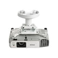 thumbnail image 1 of Epson Universal Projector Ceiling Mount - Mounting kit (ceiling mount, adapter plate, extension column connector) - for projector - white - ceiling mountable - for Epson Pro EX9240; PowerLite 1288, X49, 1 of 2