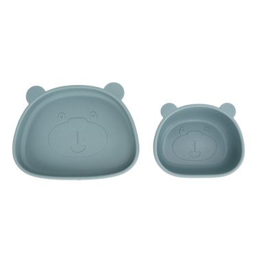 Silicone Suction Bowl,Baby Suction Plates Panda Baby Suction Plates Toddler Suction Plates True Excellence